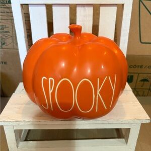 Rae Dunn Orange Artisan Pumpkin Decor
